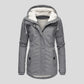 Fur Lined Waterproof Jacket Gray Bazaare Mart Fur Lined Waterproof Jacket
