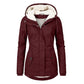 Fur Lined Waterproof Jacket Wine Red Bazaare Mart Fur Lined Waterproof Jacket