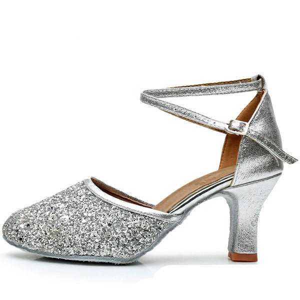 Glittering Latin Dance Shoes - Bazaare Mart