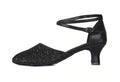 Glittering Latin Dance Shoes Black Bazaare Mart Glitter Dancing Heels