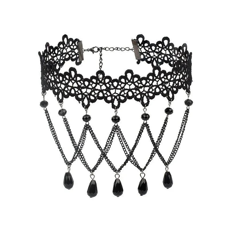 Gothic Lace Chokers - Bazaare Mart