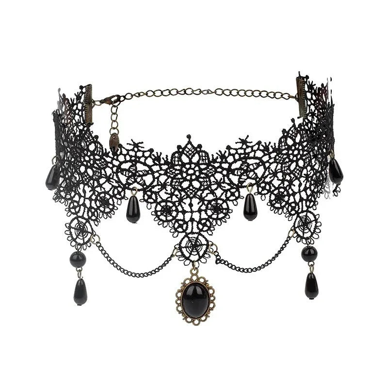 Gothic Lace Chokers - Bazaare Mart