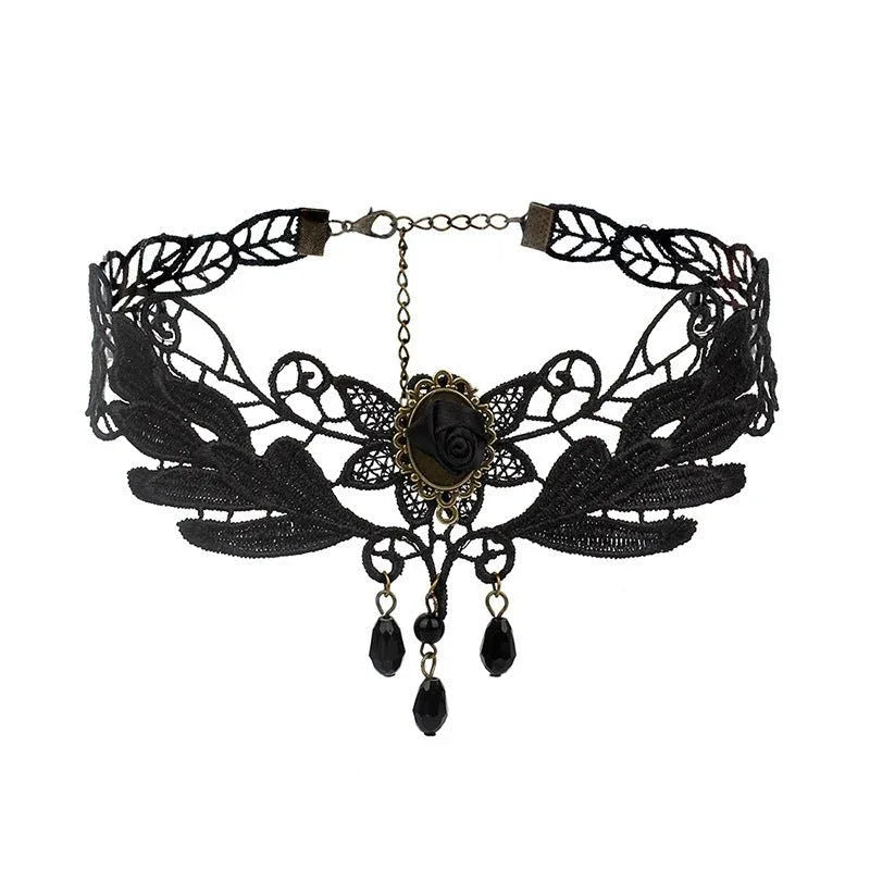Gothic Lace Chokers - Bazaare Mart