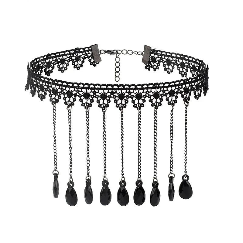Gothic Lace Chokers - Bazaare Mart