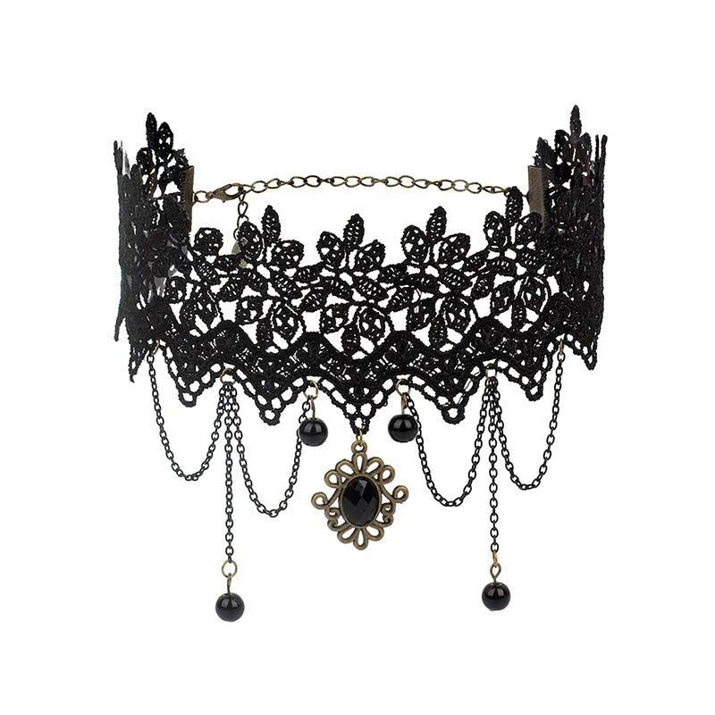 Gothic Lace Chokers - Bazaare Mart