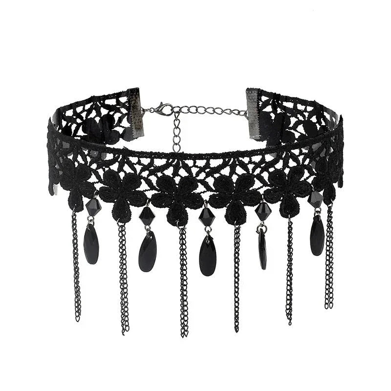 Gothic Lace Chokers - Bazaare Mart