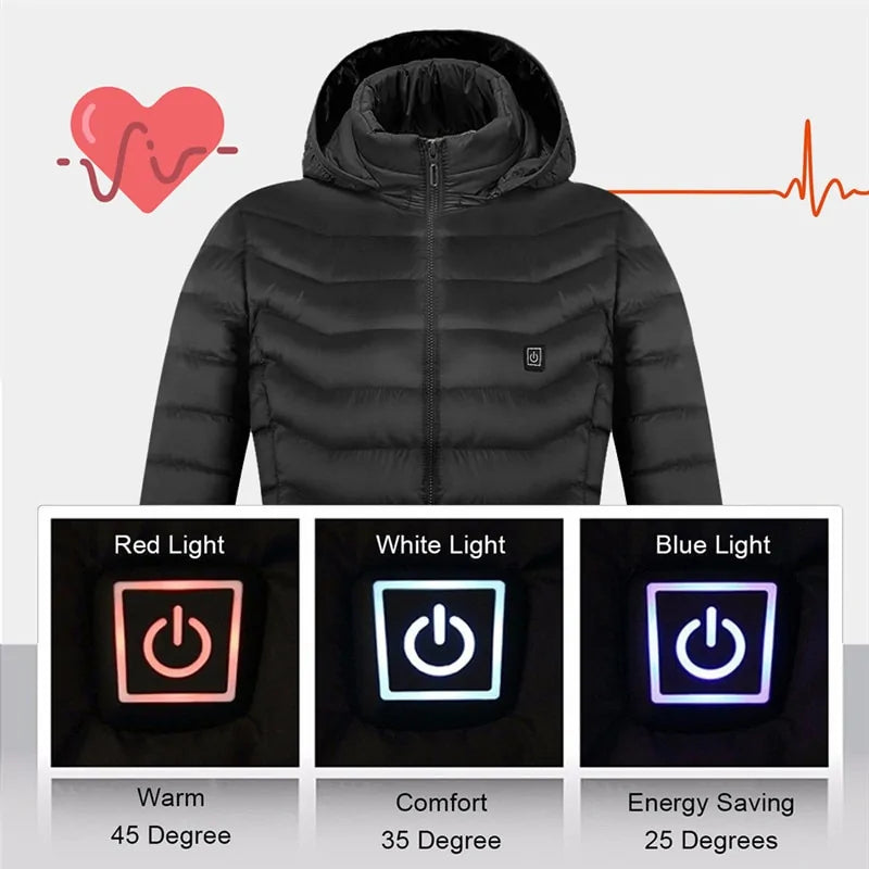 Men's Waterproof Winter Heated Jackets