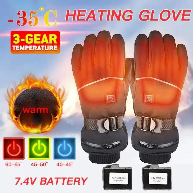 Heated Gloves Battery Powered