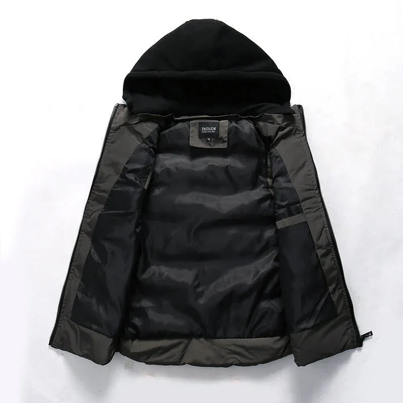 Hooded Puffer Vest Bazaare Mart Hooded Vest