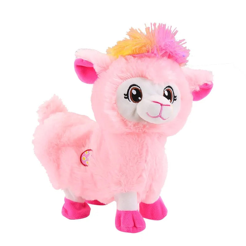 Plush Baby Musical Alpacas Pets