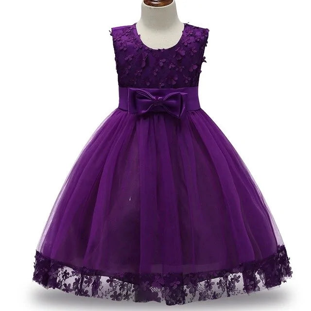 Purple Party Dress