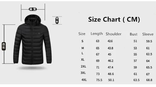 Heated Puffer Vest and Jacket