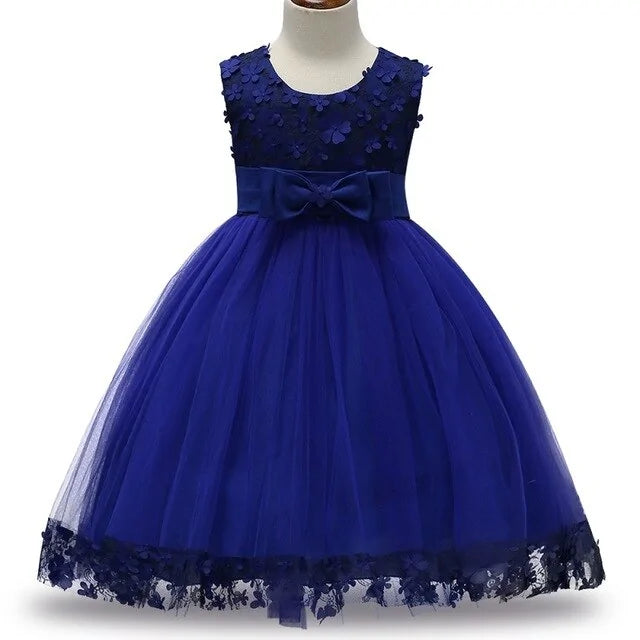 Royal Flower Girl Dress