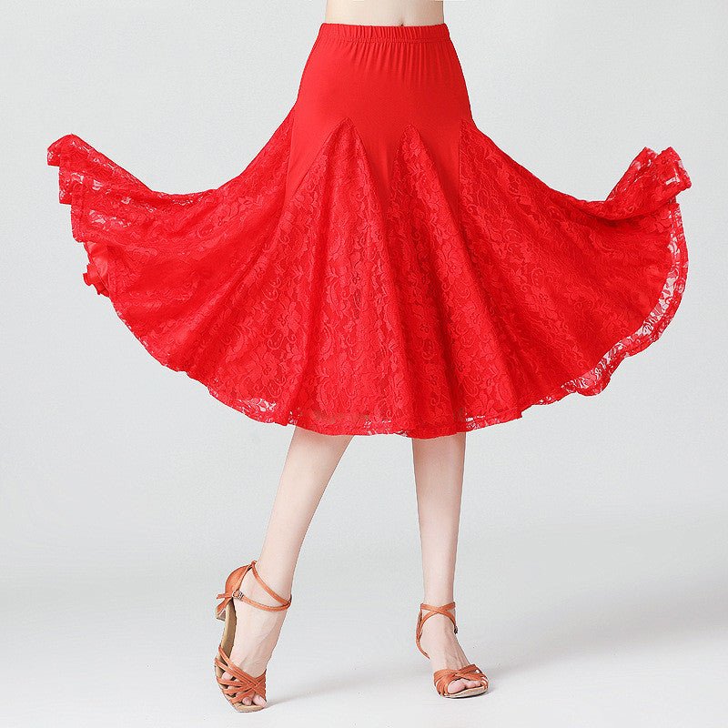 Lace Swing Skirt - Bazaare Mart
