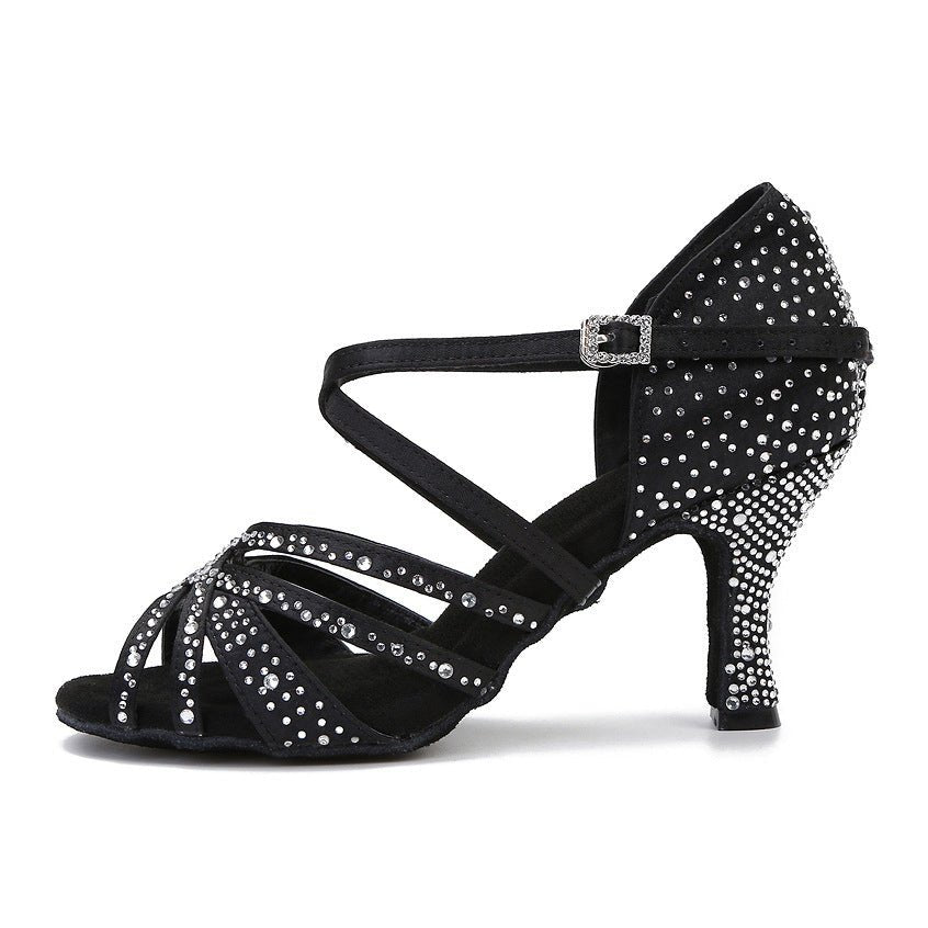 Latin Dance Performance Dancing Shoes Women - Bazaare Mart