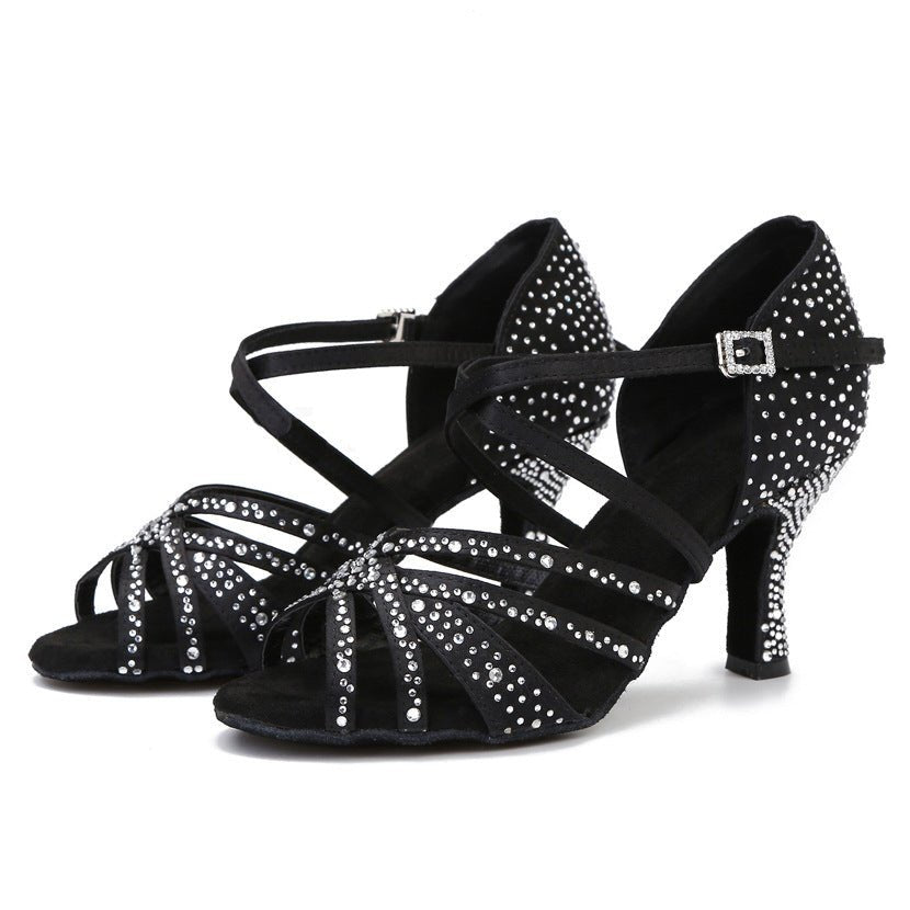 Latin Dance Performance Dancing Shoes Women - Bazaare Mart