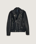 Men's PU Leather Motorcycle Jacket Black Bazaare Mart Men's Motorcycle Jacket