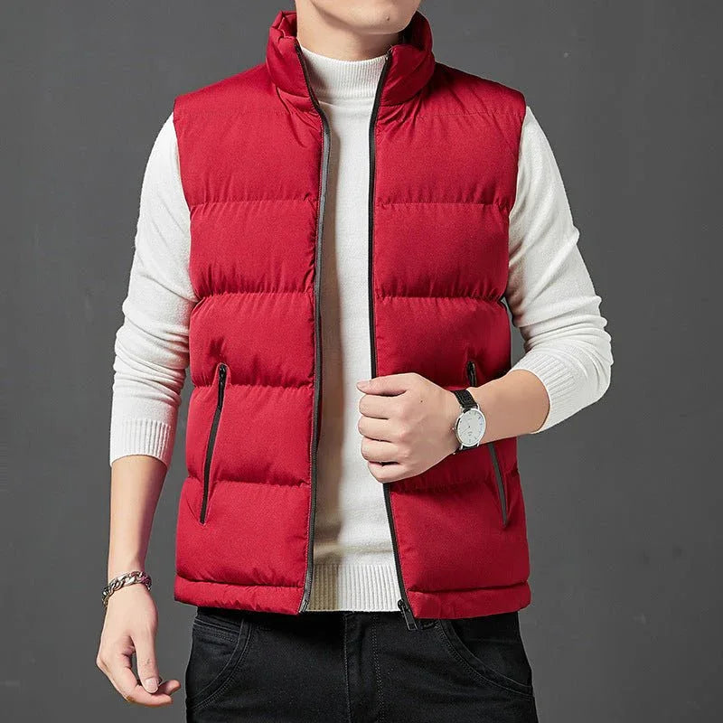 Men's Slim-Fit Puffer Vest Bazaare Mart Puffer Vest