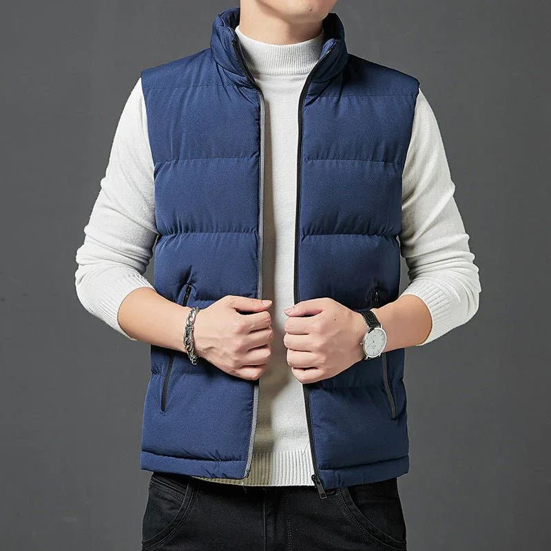 Men's Slim-Fit Puffer Vest Bazaare Mart Puffer Vest