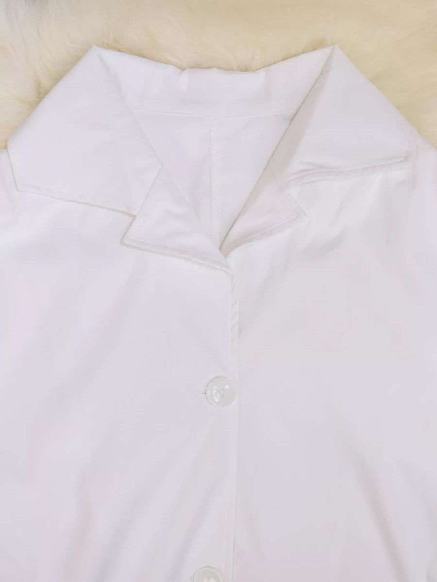 Midi Shirt Dress - Bazaare Mart