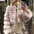 Chinchilla Style Faux Fur Jacket Beige 32 Bazaare Mart Faux Fur Jacket