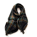 New Winter Scarf For Women Black lattice Bazaare Mart Plaid Scarf
