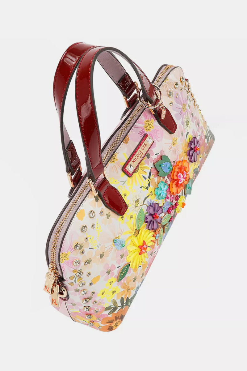 Nicole Lee USA Dreams Blossom Dome Handbag - Bazaare Mart