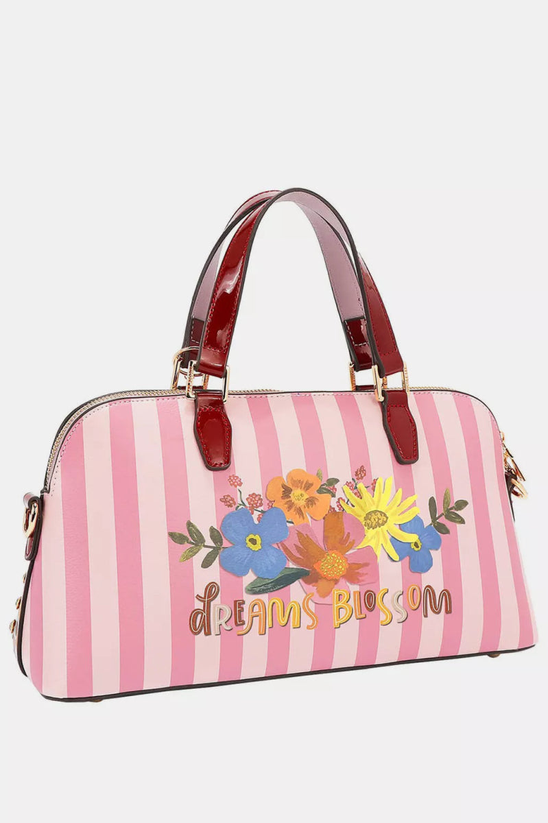 Nicole Lee USA Dreams Blossom Dome Handbag - Bazaare Mart