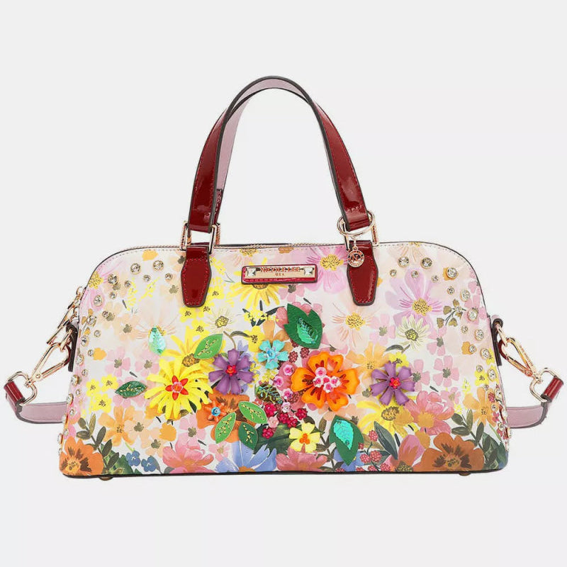 Nicole Lee USA Dreams Blossom Dome Handbag - Bazaare Mart