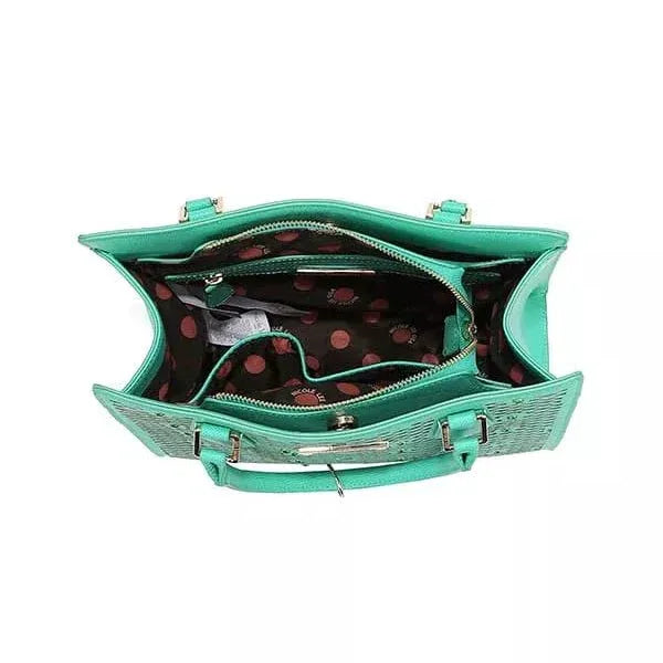 Nicole Lee USA Structured Tote Bag Bazarre Mart Nicole Lee USA Structured Tote Bag