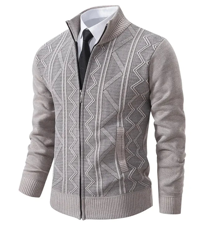 Men's Zip Up Cardigan