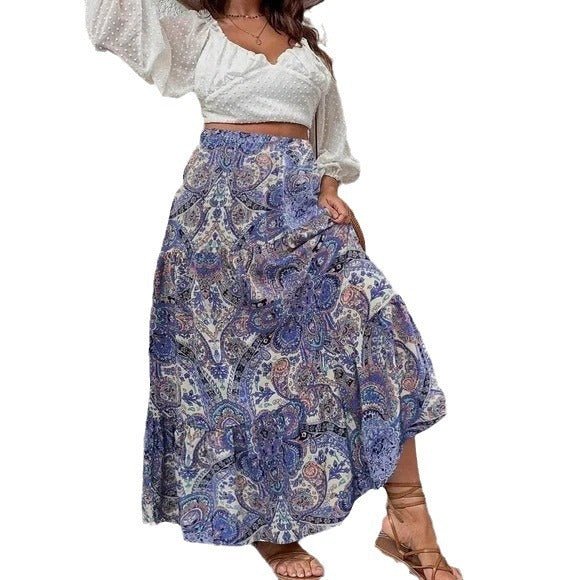Paisley Maxi Skirt - Bazaare Mart