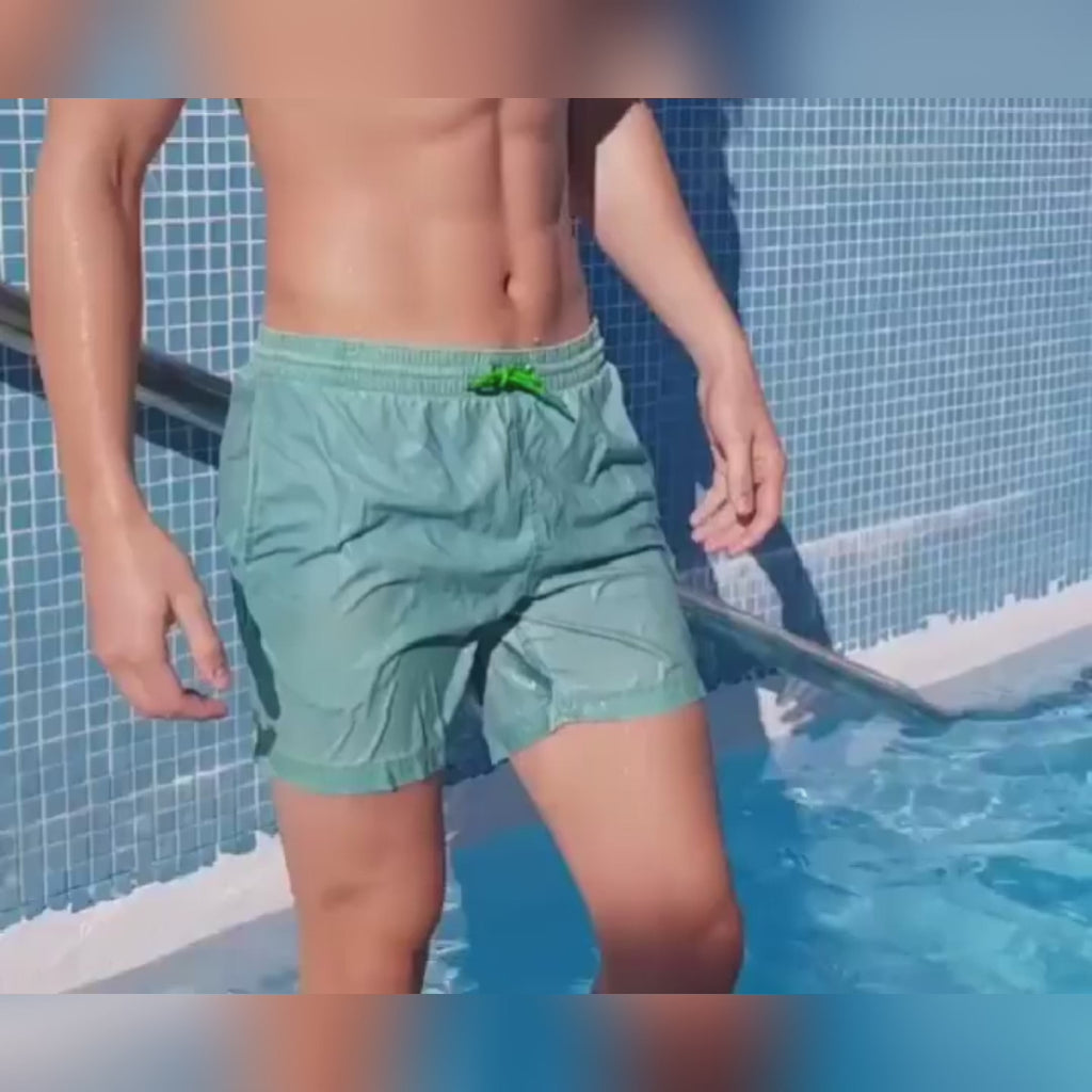 Men's Color Changing Swim Trunks