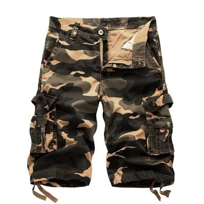 Men's Camo Cargo Shorts