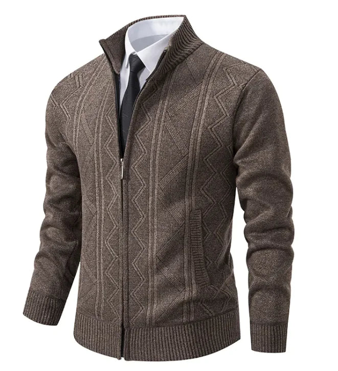 Men's Zip Up Cardigan