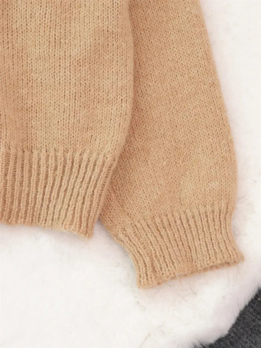 Sequined Diamond Pattern Oversized Sweater Bazaare Mart Sequined Diamond Pattern Oversized Sweater