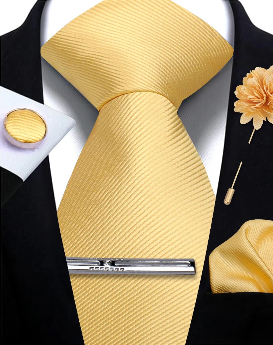 Solid Color 4pc. Tie Set - Bazaare Mart
