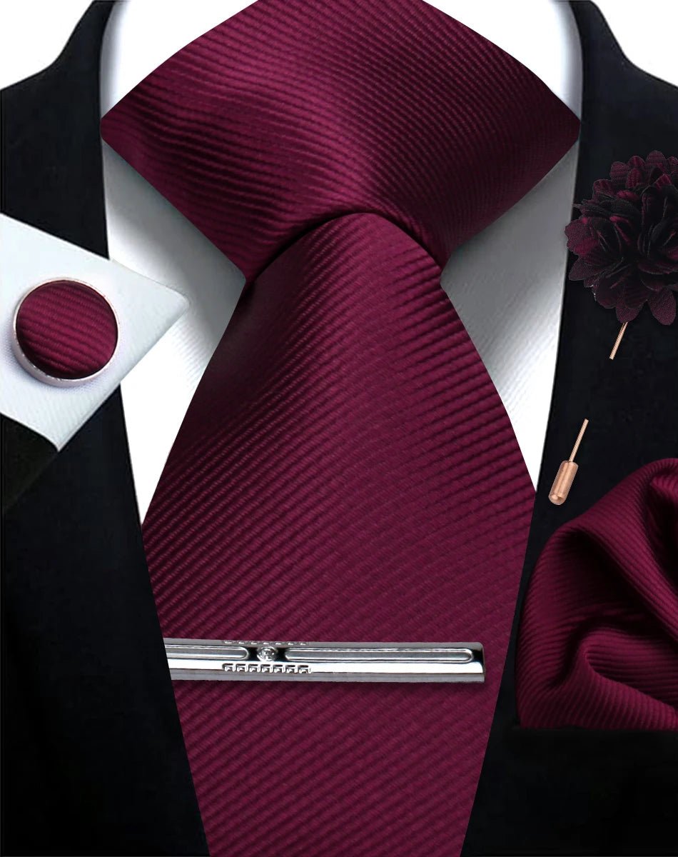 Solid Color 4pc. Tie Set - Bazaare Mart