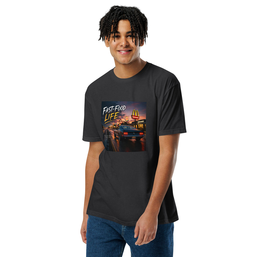 Fast Food Life T-Shirt Bazaare Mart Graphic Tees