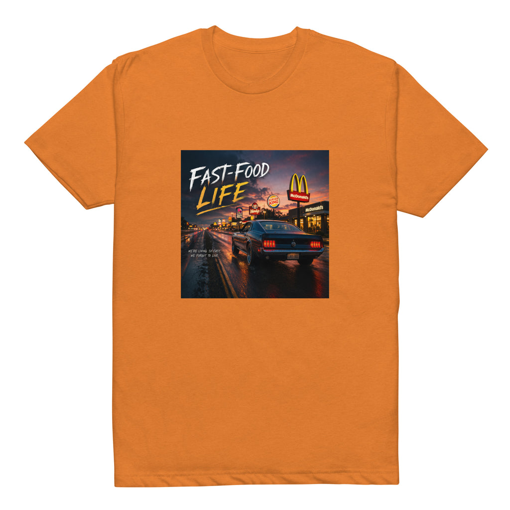 Fast Food Life T-Shirt Bazaare Mart Graphic Tees