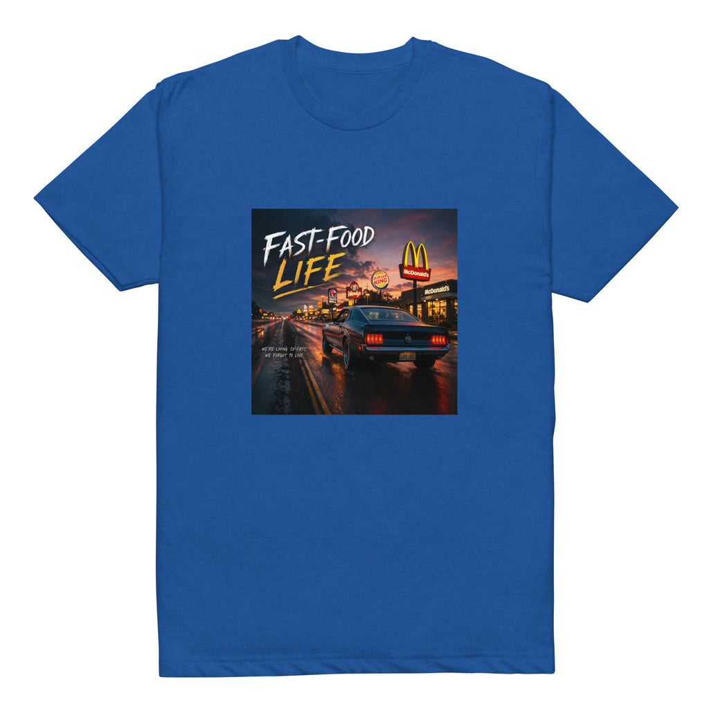 Fast Food Life T-Shirt Bazaare Mart Graphic Tees