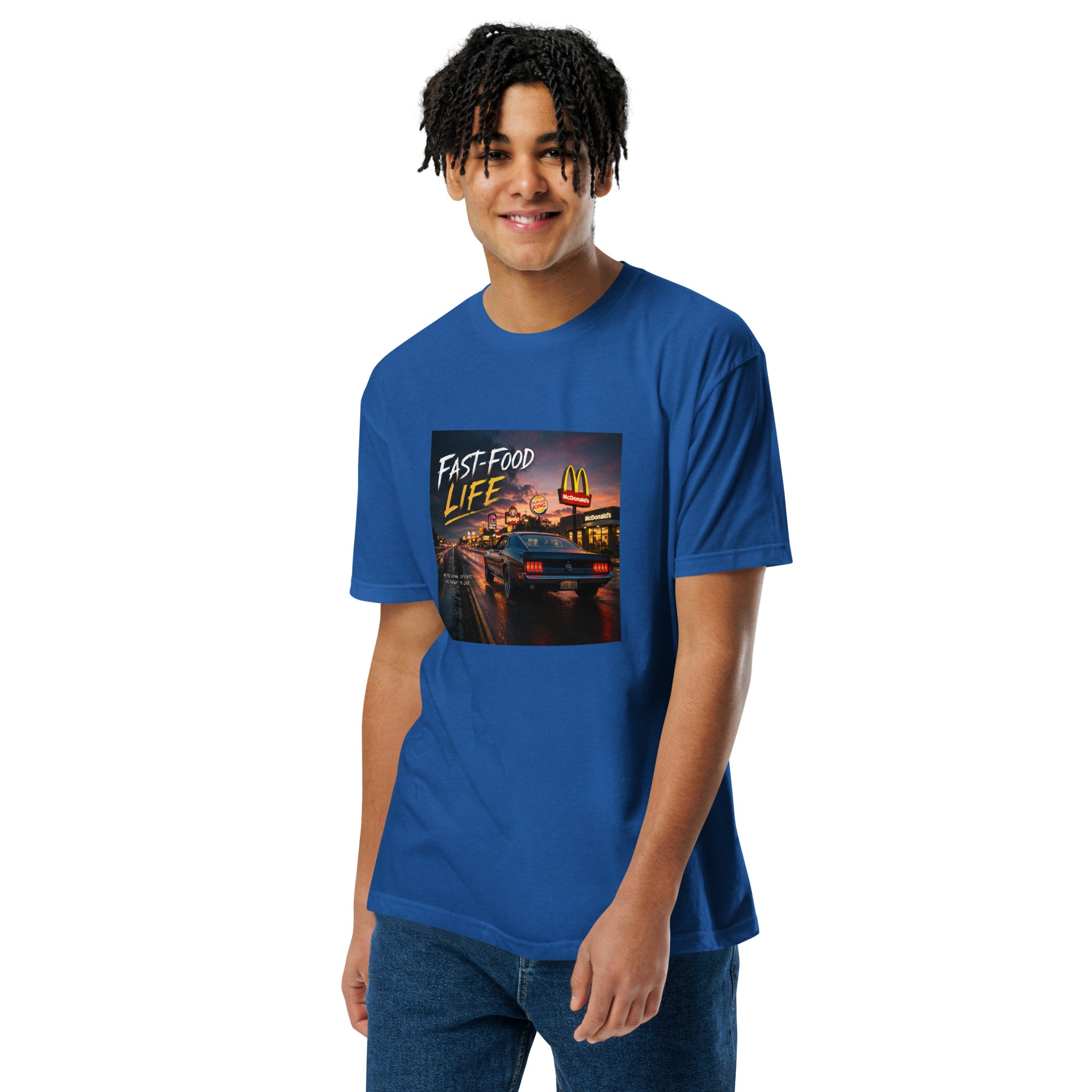 Fast Food Life T-Shirt Royal Bazaare Mart Graphic Tees