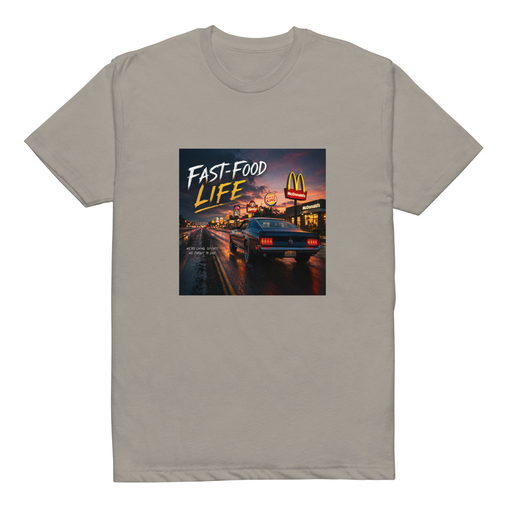 Fast Food Life T-Shirt Bazaare Mart Graphic Tees