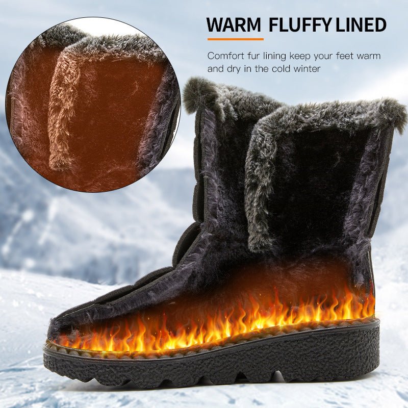 Waterproof Ankle Snow Boots - Bazaare Mart