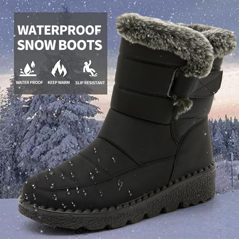 Waterproof Ankle Snow Boots - Bazaare Mart