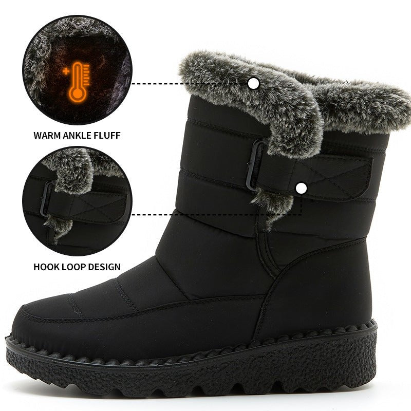 Waterproof Ankle Snow Boots - Bazaare Mart
