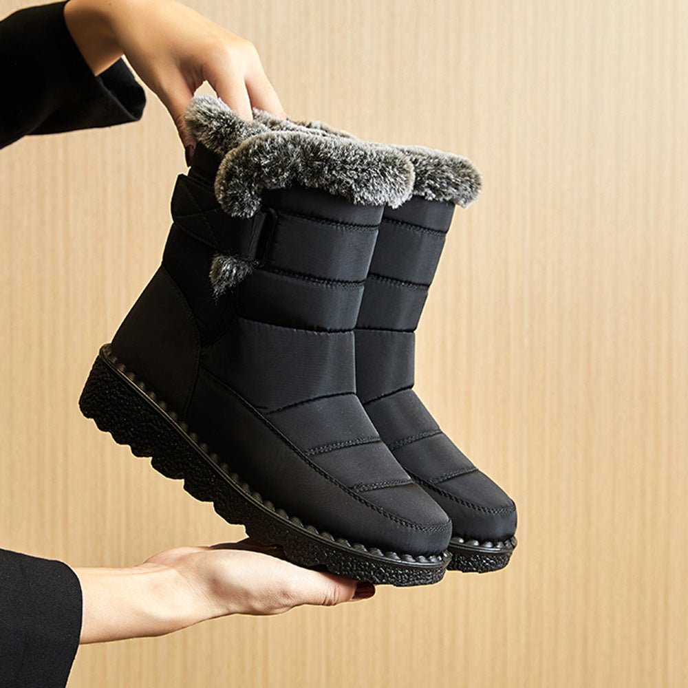 Waterproof Ankle Snow Boots - Bazaare Mart