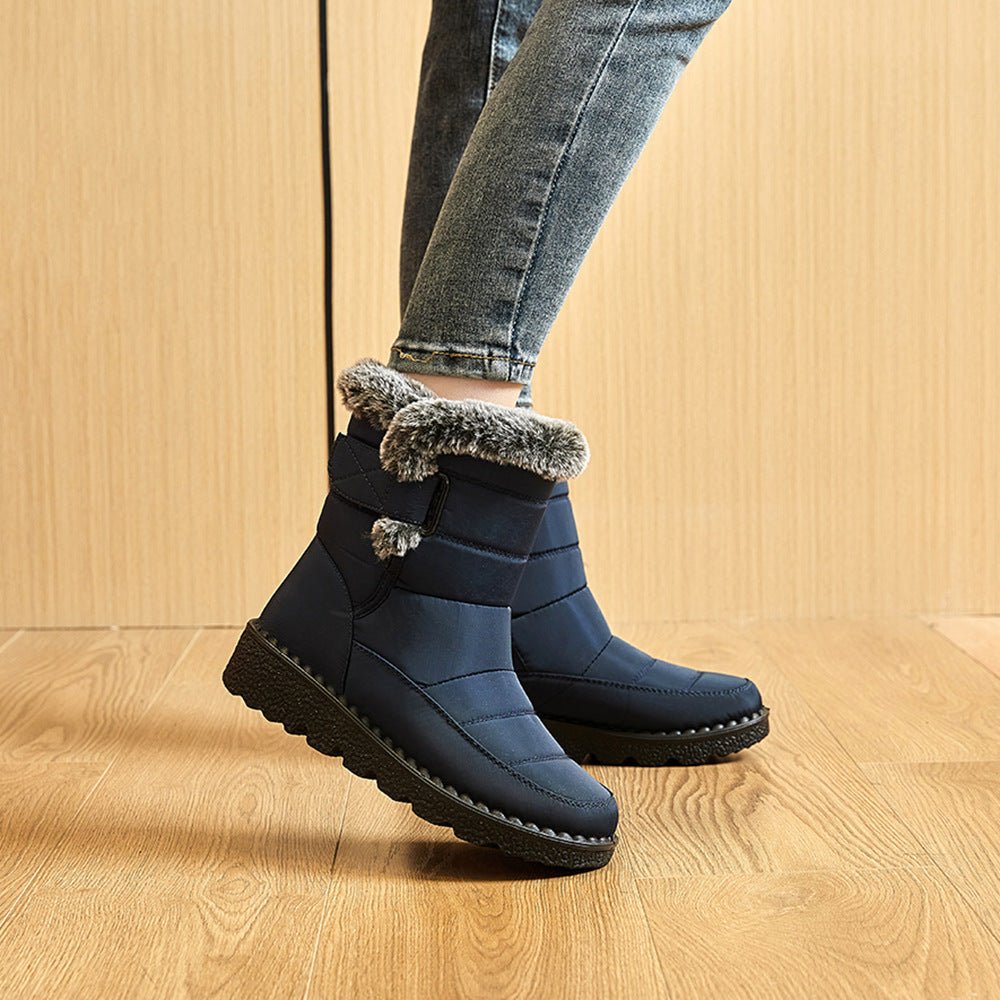 Waterproof Ankle Snow Boots - Bazaare Mart