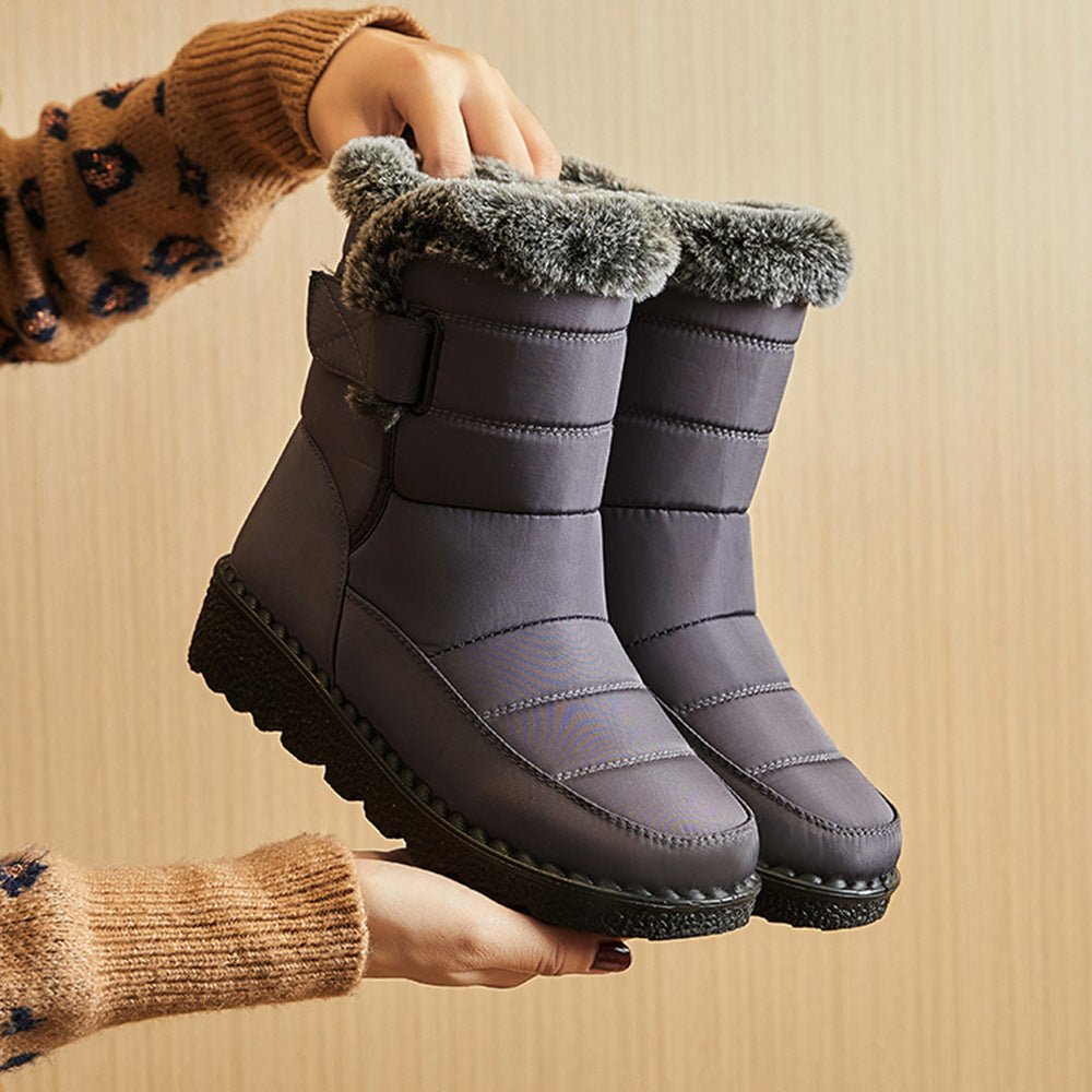 Waterproof Ankle Snow Boots - Bazaare Mart