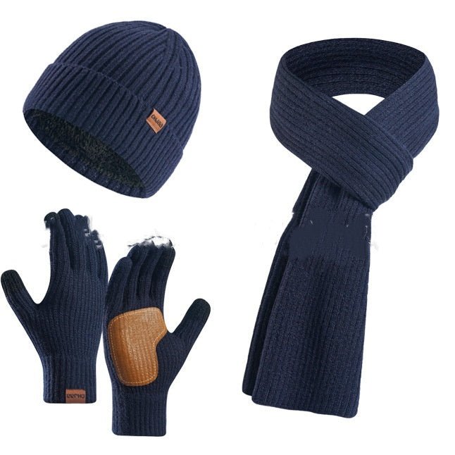 Winter Hat Scarf Gloves 3pc Set - Bazaare Mart
